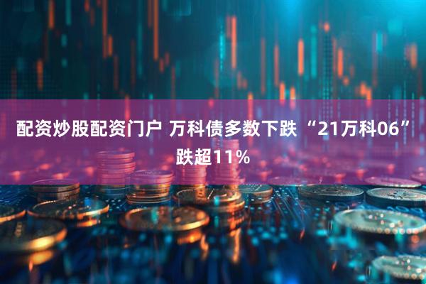 配资炒股配资门户 万科债多数下跌 “21万科06”跌超11%